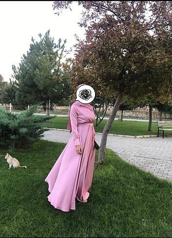 40 Beden Tesettür saten abiye