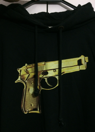 gold baskı sweatshirt