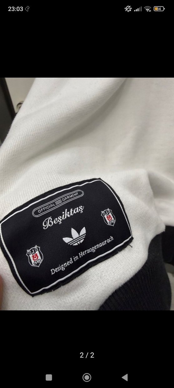 BEŞİKTAŞ UZUN KOLLU ÜST M BEDEN - Görsel 2