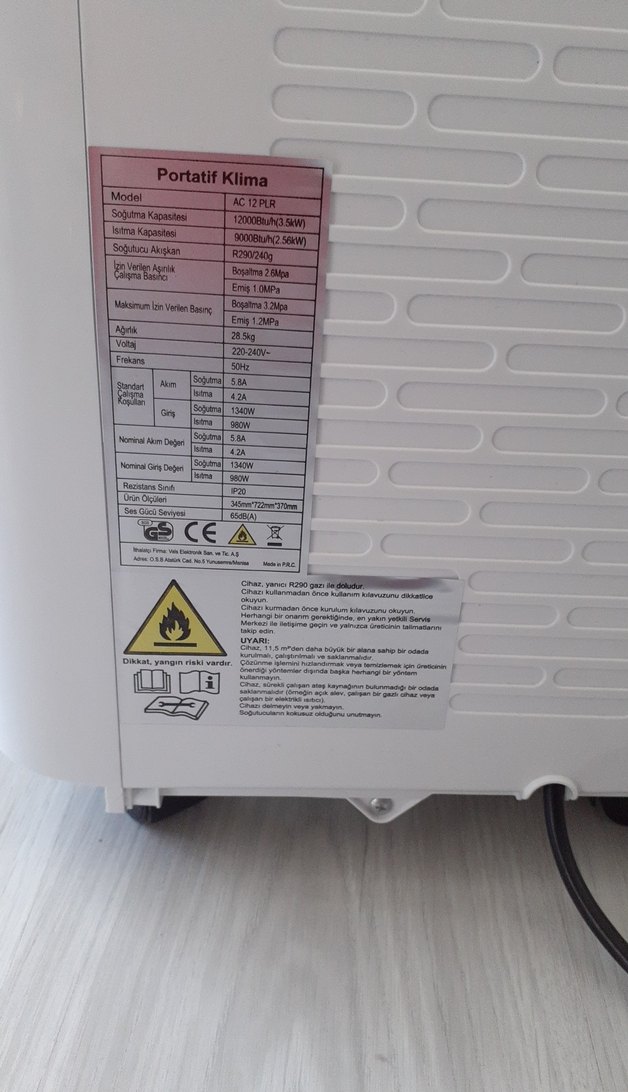 VALS Beyaz Hava Temizleyici ve Nemlendirici - Görsel 3