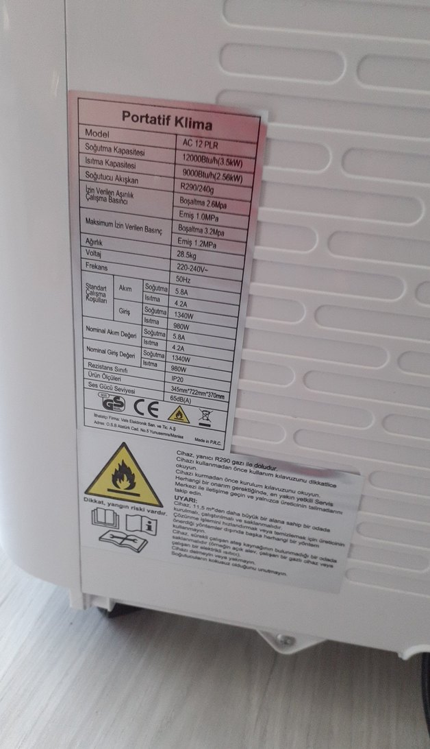 VALS Beyaz Hava Temizleyici ve Nemlendirici - Görsel 3