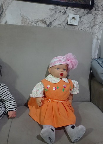 Pembe Başlıklı Renkli Bebek Oyuncak