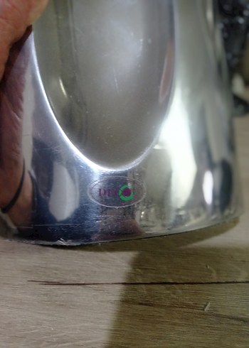 alüminyum vazo parlak yüzey - Görsel 3