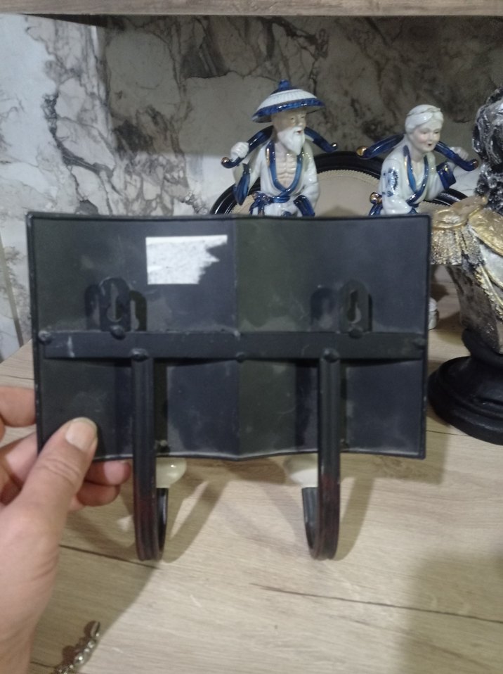 Mor Desenli Duvar Askısı - Görsel 2