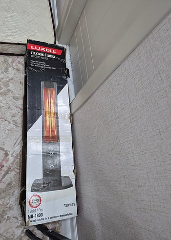 Luxell Luxell MH-1800 Elektrikli Isıtıcı Siyah