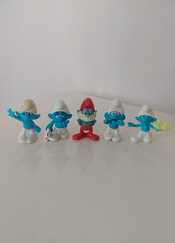  Şirinler Tam Set Kinder 