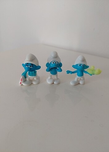  Beden Şirinler Gargamel Azman Şirine Peyo Kinder