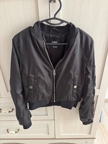 Pull bear bomber ceket sayılı giyildi hiçbir sorunu yok