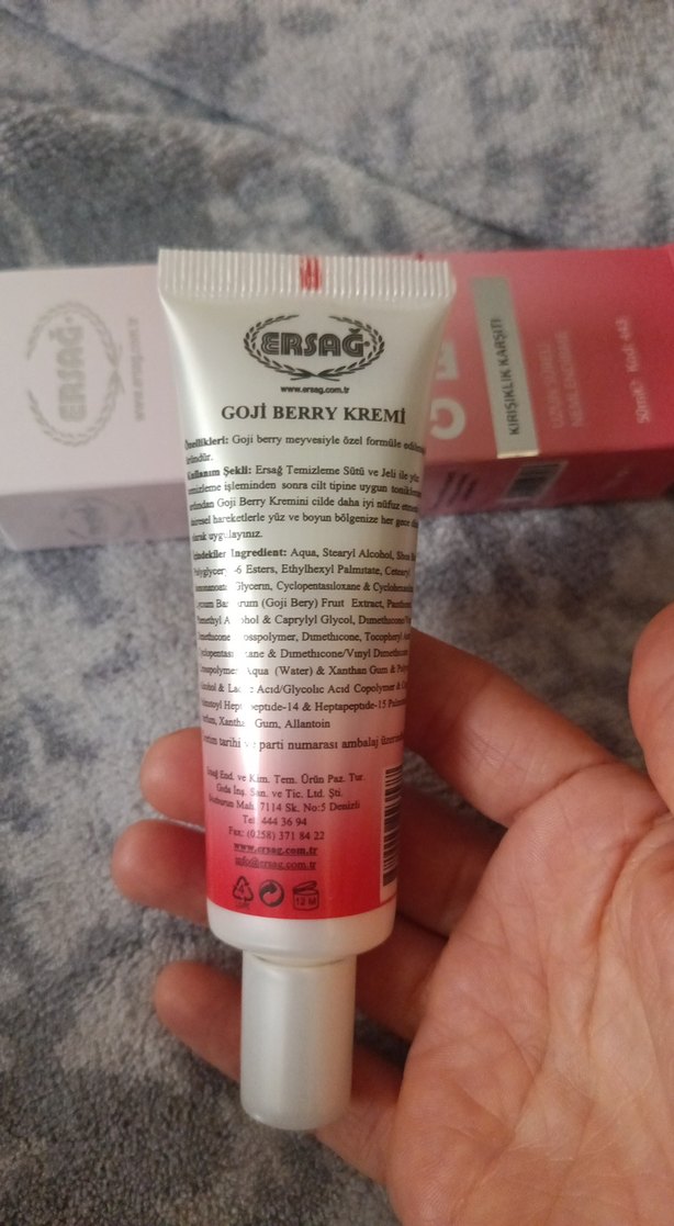 Ersağ Goji Berry cilt bakım kremi - Görsel 2