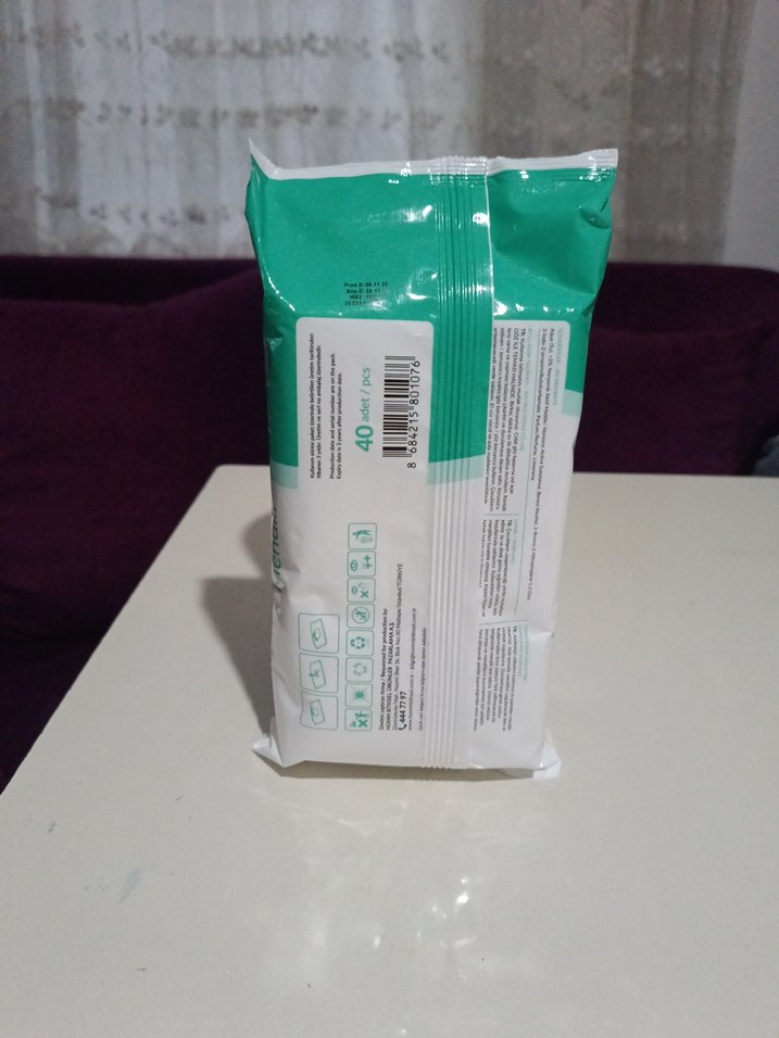 Homm Clean Yüzey Temizleme Mendili 40'lı - Görsel 2