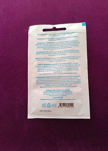 Nemlendirici Yüz Maskesi - Görsel 3