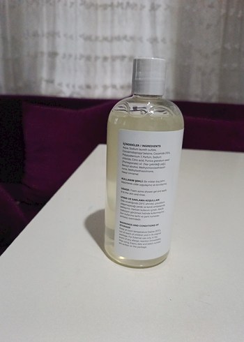 Homm life Nar Çekirdeği Yağı Duş Jeli 400 ml - Görsel 3