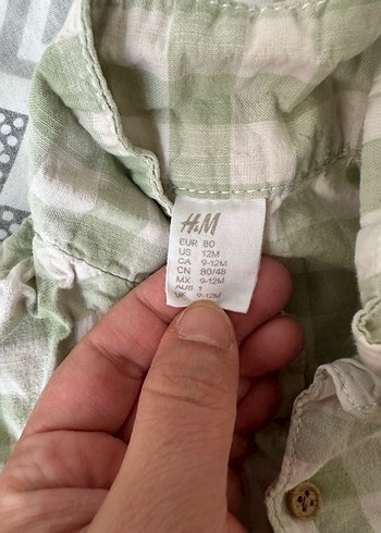 H&M Gömlek şort Bebek Erkek Keten Takım