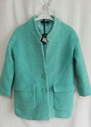 SU YEŞİLİ VINTAGE KABAN