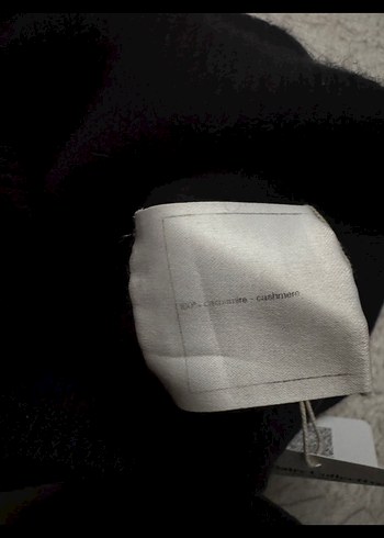 Chanel Orjinal Chanel Siyah Fitilli Kadın Triko Kazak