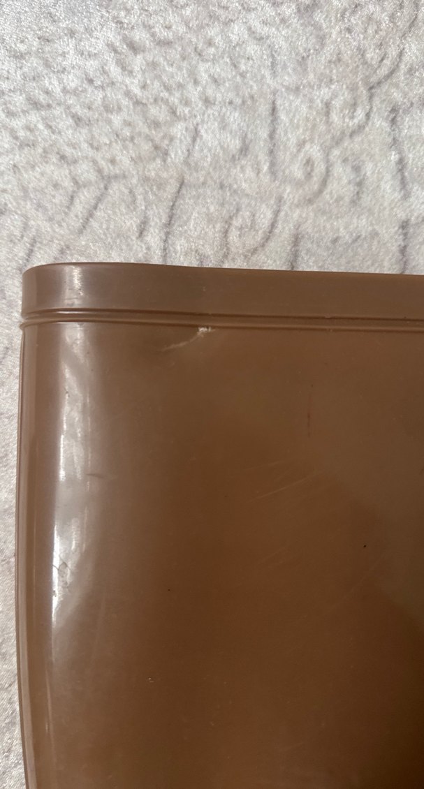 Bej Rugan Kadın Diz Boyu Çizme - Görsel 5