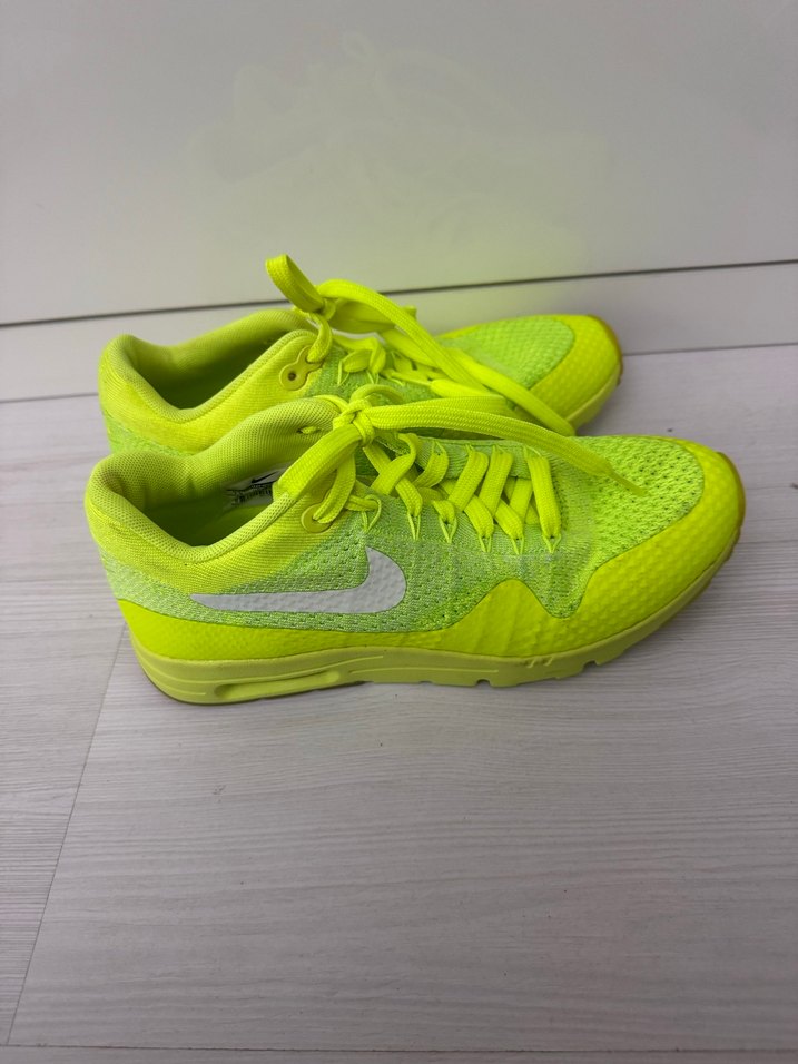 Sarı Kadın Spor Ayakkabı Bağcıklı Düz Taban - Görsel 2