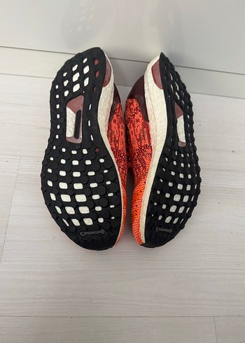 Kadın Kırmızı Örgü Spor Ayakkabı - Görsel 5