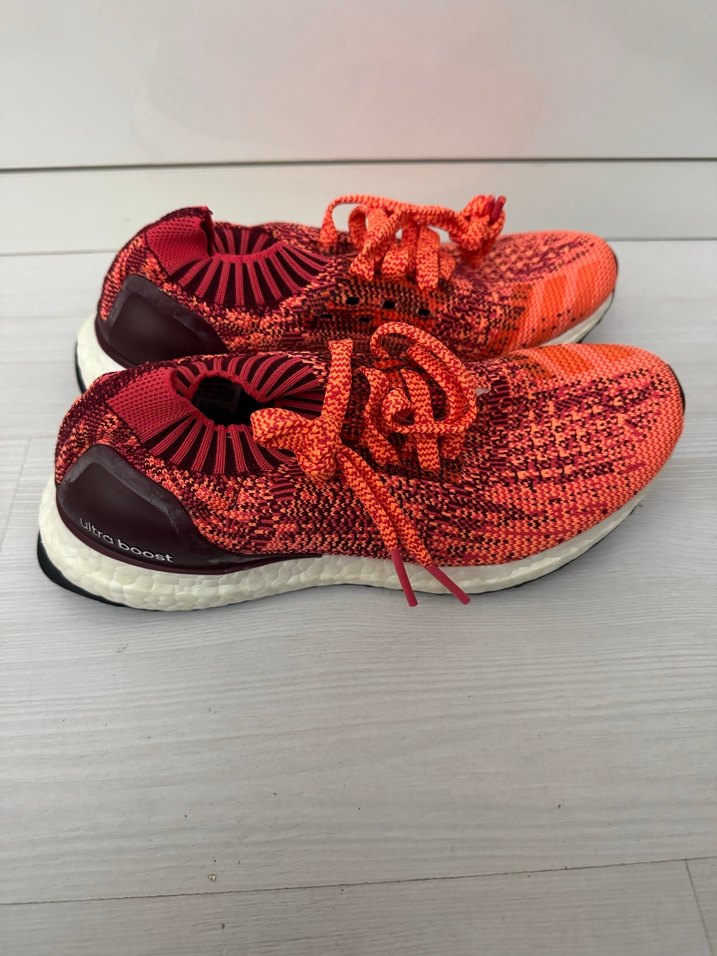 Kadın Kırmızı Örgü Spor Ayakkabı - Görsel 2