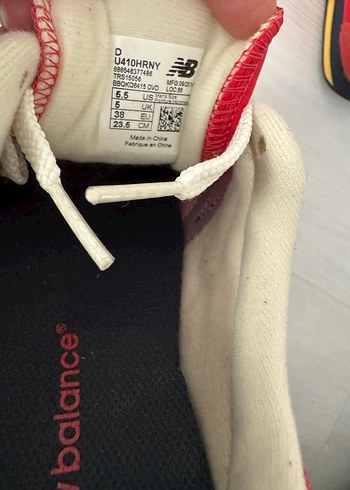 Kırmızı Kadın Spor Ayakkabı - Görsel 5