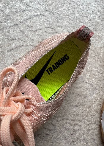 Pembe Bağcıklı Kadın Spor Ayakkabı - Görsel 7