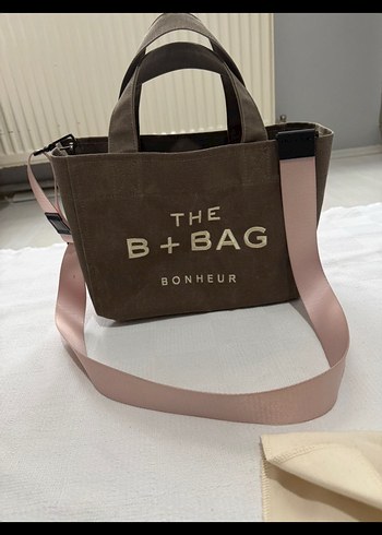 Orjinal Pastel Kahverengi Baskılı Kadın Çanta - Görsel 2