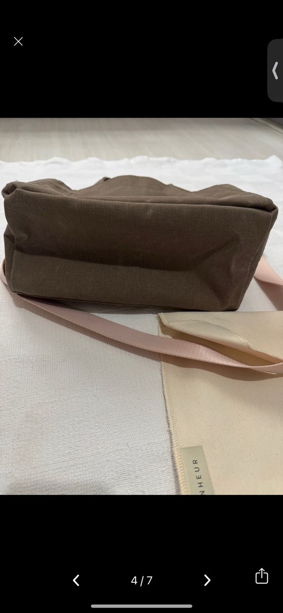 Orjinal Pastel Kahverengi Baskılı Kadın Çanta - Görsel 4