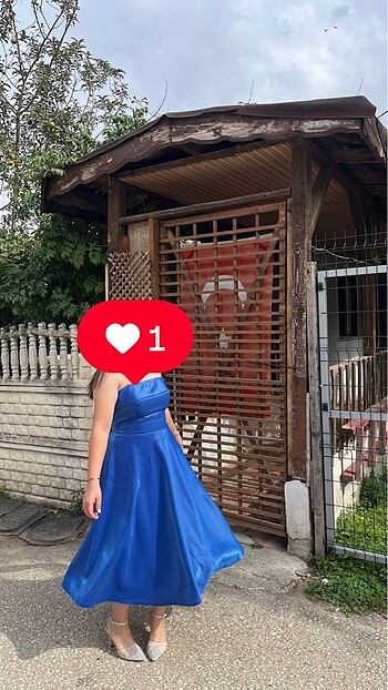 Diğer Saten Abiye Elbise