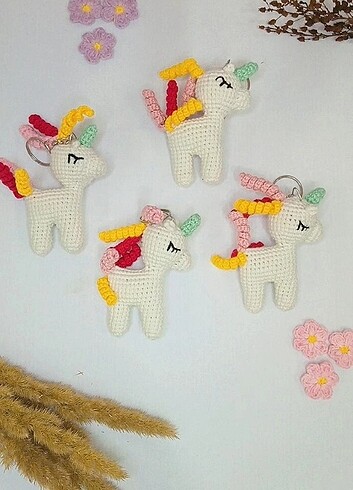 Unicorn anahtarlık