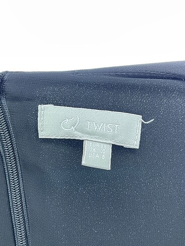38 Beden siyah Renk Twist Bluz %70 İndirimli.