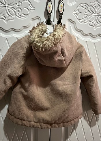 2 Yaş Beden camel Renk Kahverengi kız bebek mont