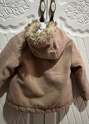 2 Yaş Beden Kahverengi kız bebek mont