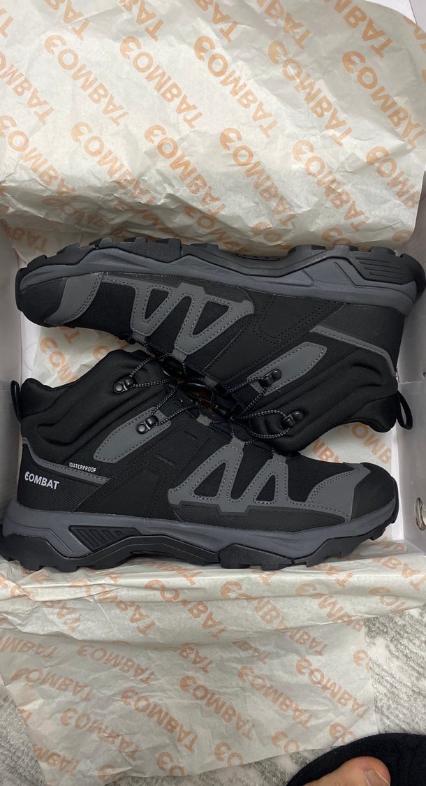 Gri Kamuflaj Erkek Outdoor Spor Ayakkabı - Görsel 5