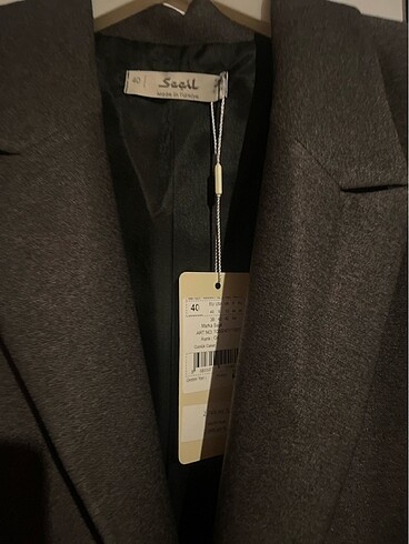 40 Beden Blazer Ceker (Etiketli)