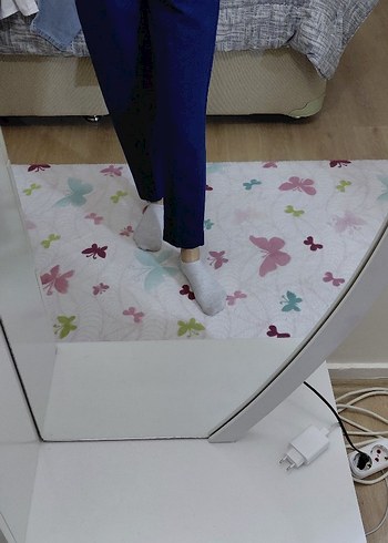 Trendyol & Milla Düğmeli Lacivert Kadın Kumaş Pantolon