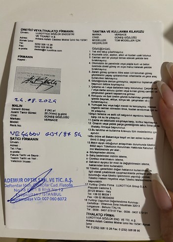 Versace Siyah Kadın Güneş Gözlüğü 4466U - Görsel 3