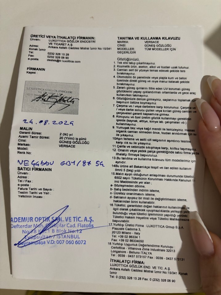 Versace Siyah Kadın Güneş Gözlüğü 4466U - Görsel 3