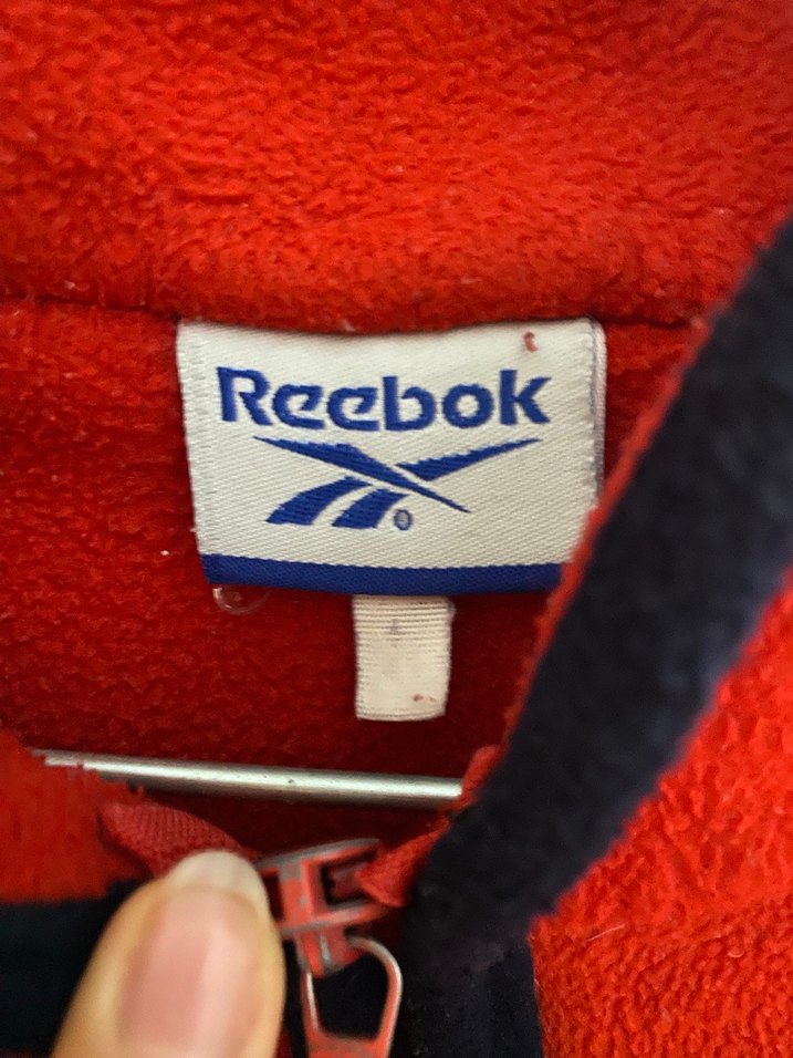 Kadın Kırmızı Yarım Fermuarlı Sweatshirt - Görsel 2