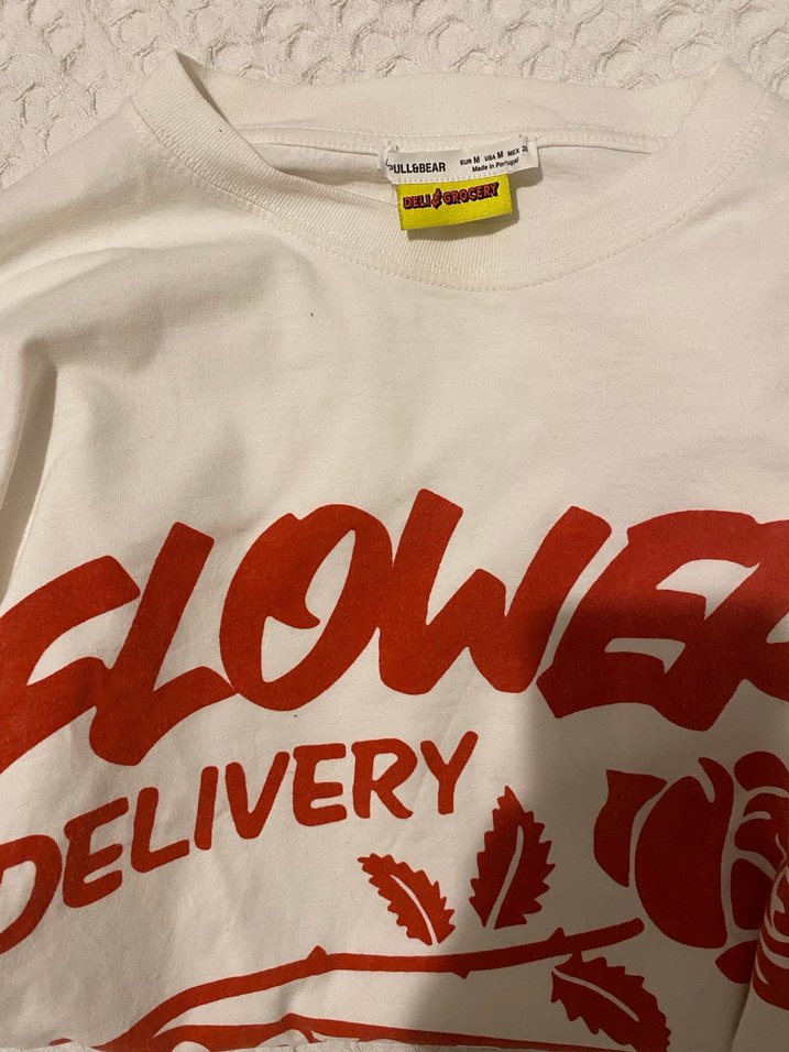 Beyaz Baskılı Uzun Kollu - Görsel 3