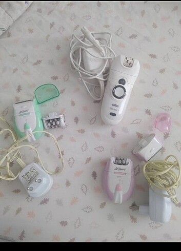 Arzum softy epilasyon cihazları,(pembe ve yeşil,)
