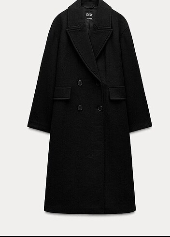 ZARA OVERSİZE YÜN KABAN