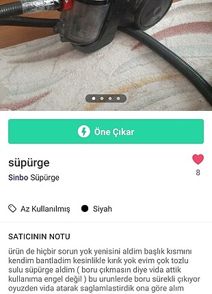  Beden Renk Süpürge 