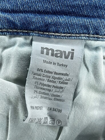 27 Beden çeşitli Renk Mavi Jeans Jean / Kot %70 İndirimli.
