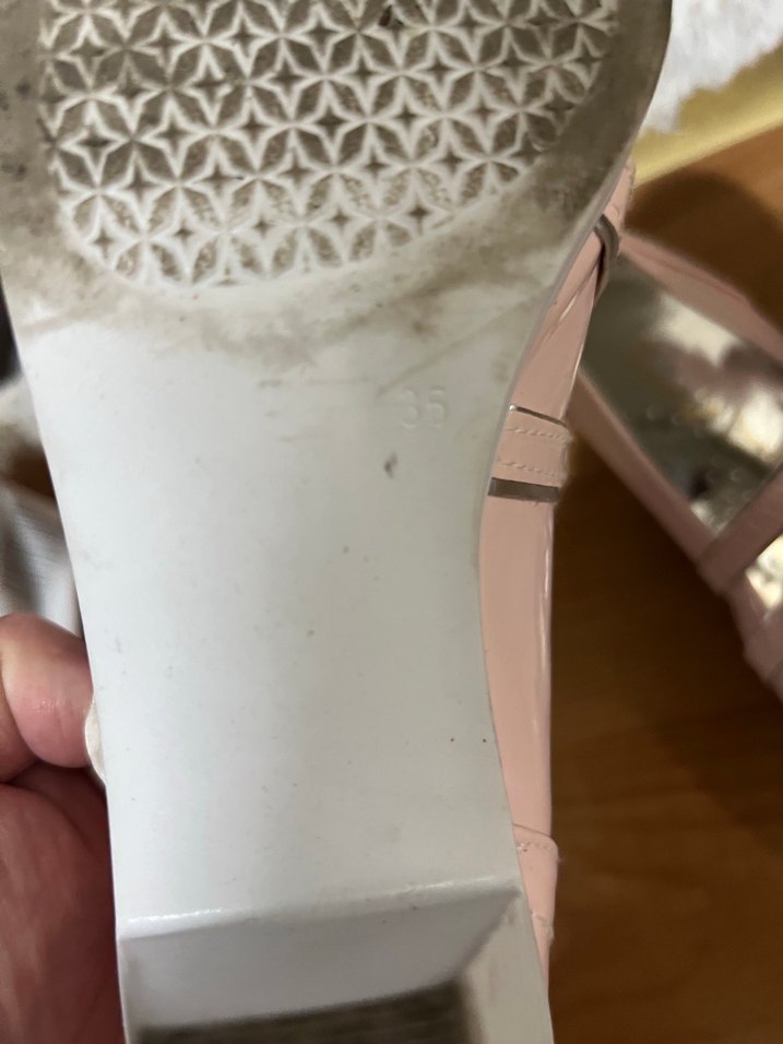 Pembe Tokalı Kız Çocuk Babet - Görsel 2