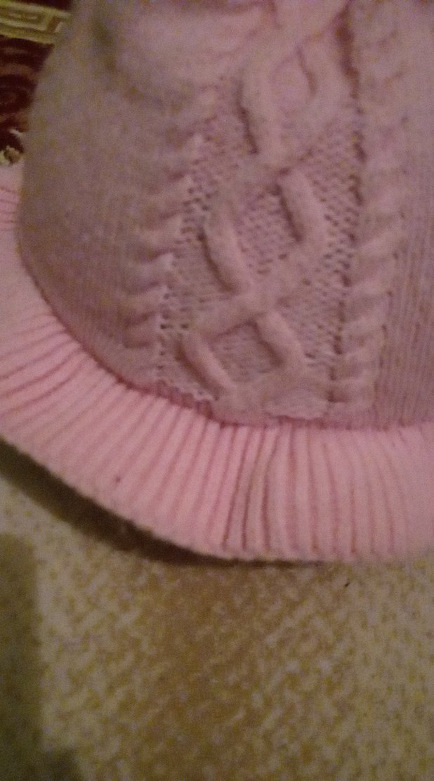 Pembe Örgü kadın Bere - Görsel 2