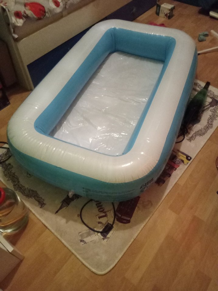 Altis Mavi Beyaz Şişme Su Havuzu - Görsel 3