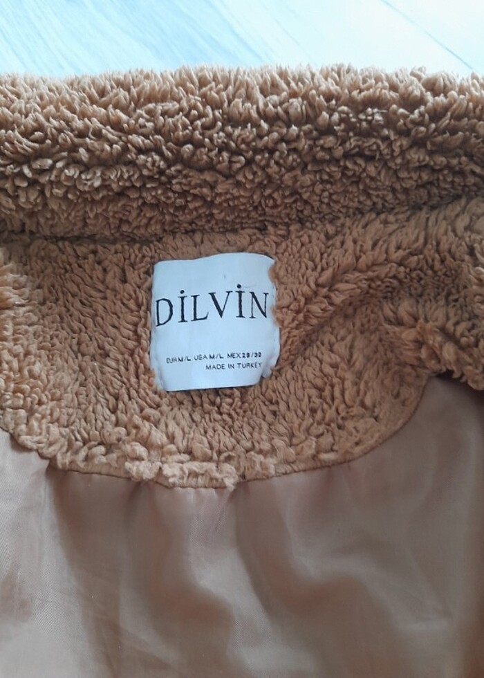 Dilvin peluş mont - Görsel 2