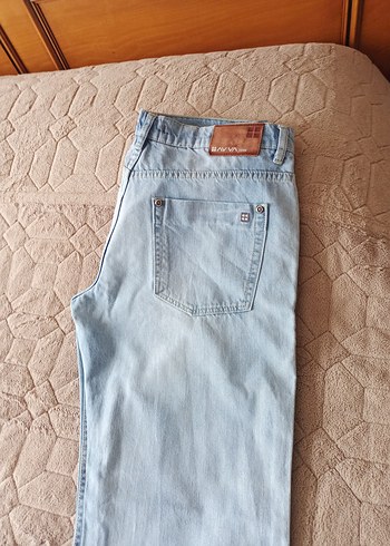 Avva Mavi Regular Fit Denim Erkek Pantolon - Görsel 4