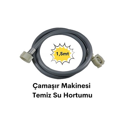 Çamaşır ve Bulaşık Makinesi Temiz Su Hortumu 1,5mt
