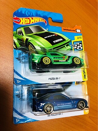 HOT WHEELS MAZDA RX7 SET